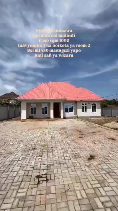 3 Bedrooms House for sale at Mbweni, Dar Es Salaam