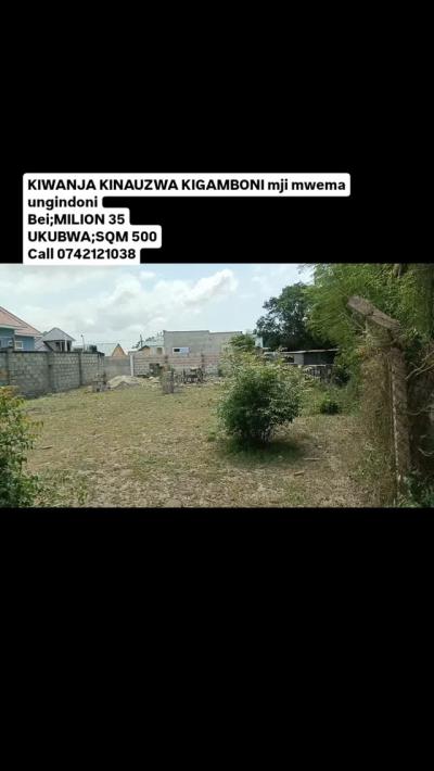 Kiwanja kinauzwa Kigamboni, Dar Es Salaam