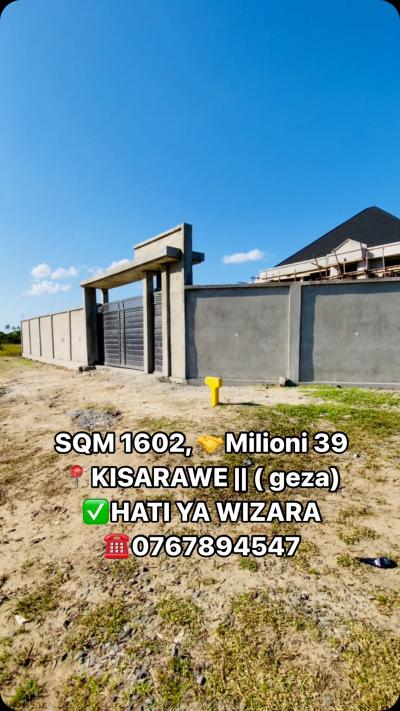 Plot for sale at Kisarawe, Pwani