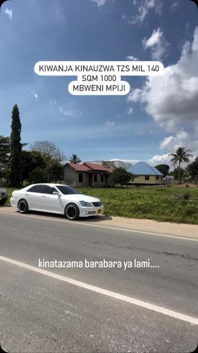 Plot for sale at Mbweni, Dar Es Salaam