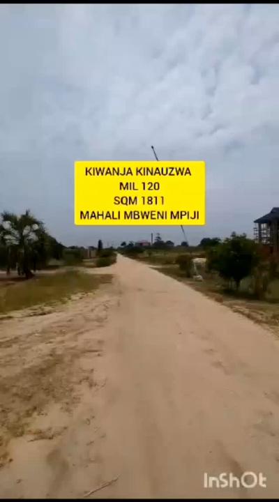 Plot for sale at Mbweni, Dar Es Salaam