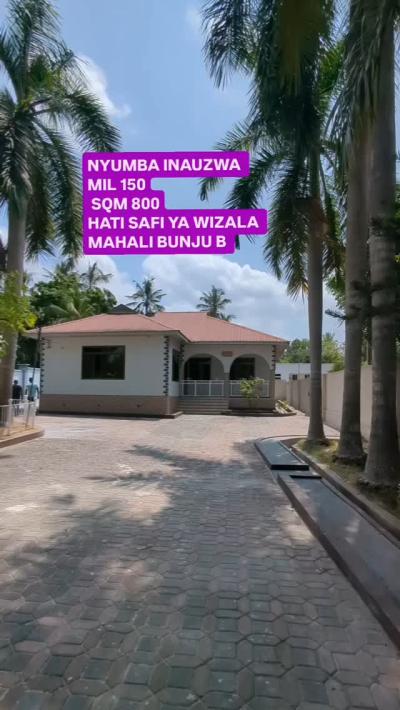 Nyumba ya vyumba vitatu inauzwa Bunju, Dar Es Salaam