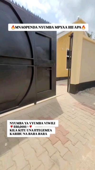 Nyumba/Apartment ya vyumba viwili inapangishwa Goba, Dar Es Salaam