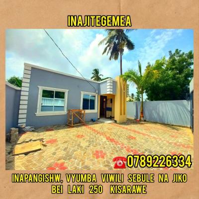 2 Bedrooms House for Rent at Kigamboni, Dar Es Salaam