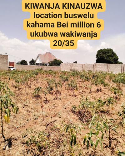 Plots for sale at Buswelu, Mwanza