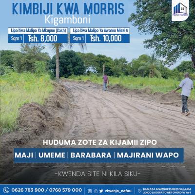 Plots for sale at Kigamboni, Dar Es Salaam