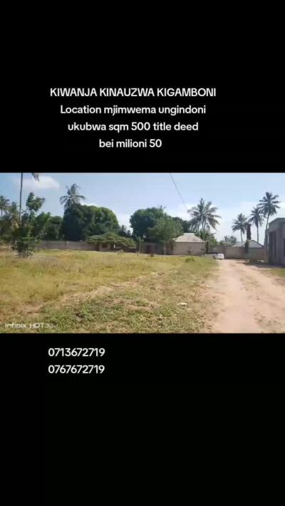 Plot for sale at Kigamboni, Dar Es Salaam