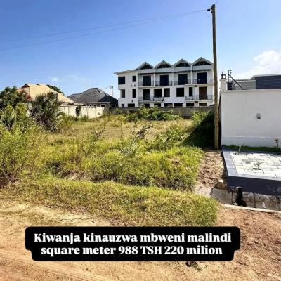 Plot for sale at Mbweni, Dar Es Salaam