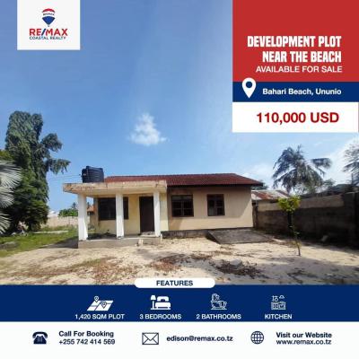 Plot for sale at Masaki, Pwani