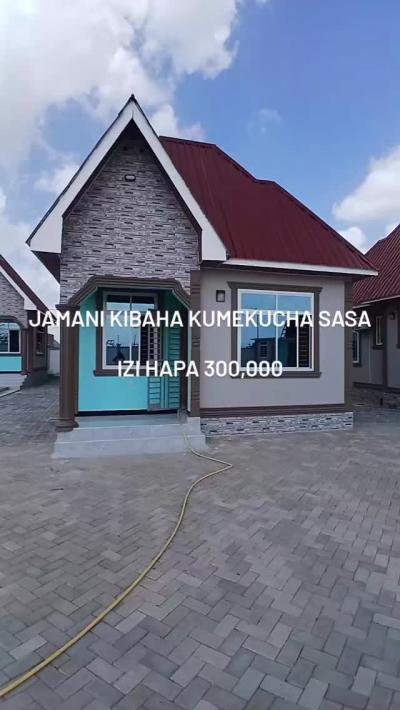 Nyumba/Apartment ya vyumba viwili inapangishwa Kibaha, Pwani