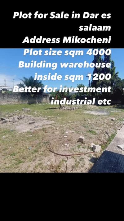 Plot for sale at Mikocheni, Dar Es Salaam