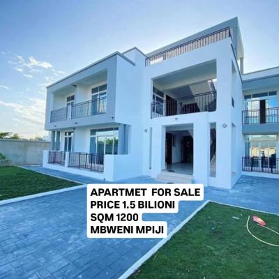 Nyumba/Apartment ya vyumba viwili inapangishwa Mbweni, Dar Es Salaam