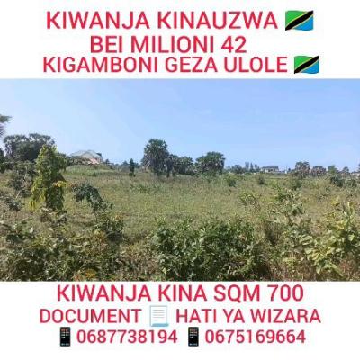 Plot for sale at Kigamboni, Dar Es Salaam