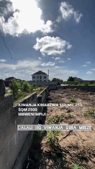 Plot for sale at Mbweni, Dar Es Salaam