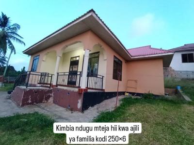 Nyumba/Apartment ya vyumba viwili inapangishwa Kimara, Dar Es Salaam