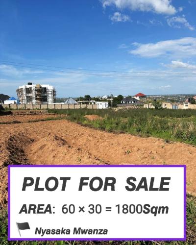 Plot for sale at Nyasaka, Mwanza