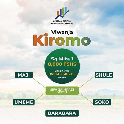 Viwanja vinauzwa Kiromo, Pwani