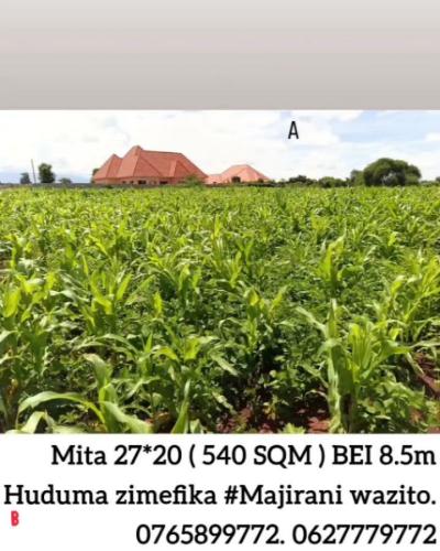 Plots for sale at Madukani, Dodoma