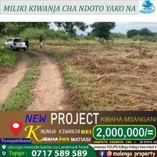 Plots for sale at Msangani, Pwani