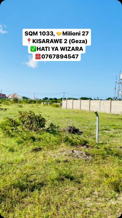 Plot for sale at Kisarawe, Pwani