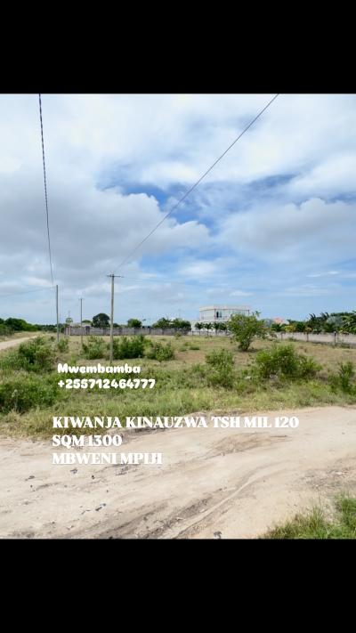 Plot for sale at Mbweni, Dar Es Salaam