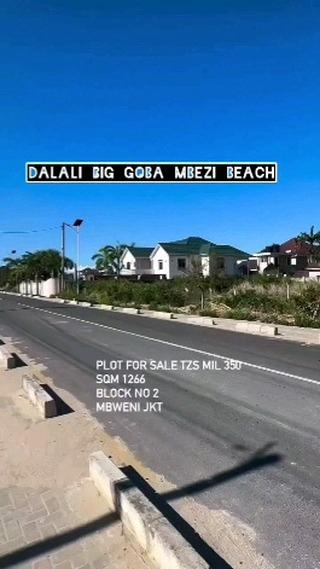 Plot for sale at Mbweni, Dar Es Salaam