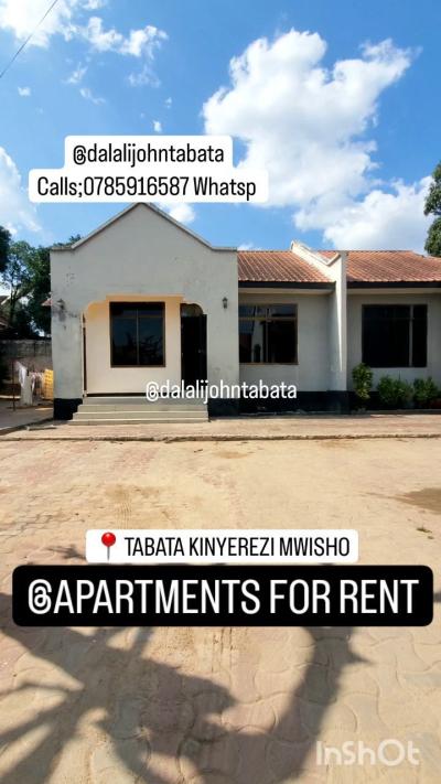 Nyumba/Apartment ya vyumba viwili inapangishwa Tabata, Dar Es Salaam