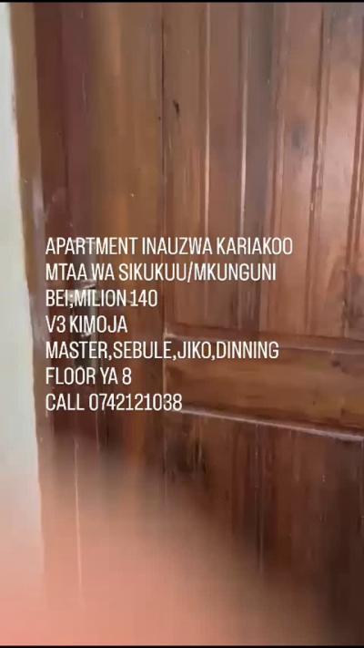 House/Apartment for sale at Kariakoo, Dar Es Salaam