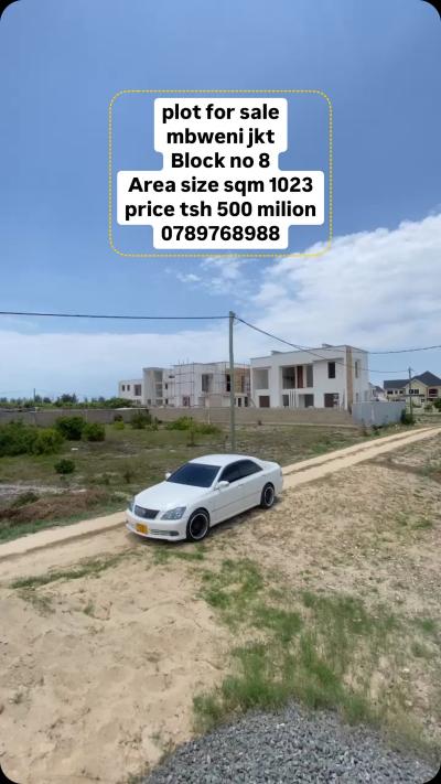 Plot for sale at Mbweni, Dar Es Salaam