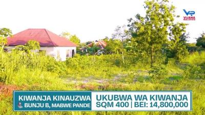 Plots for sale at Bunju, Dar Es Salaam