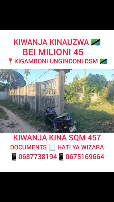 Plot for sale at Kigamboni, Dar Es Salaam