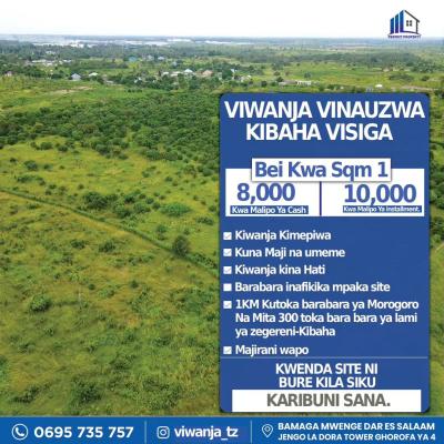 Plots for sale at Visiga, Pwani