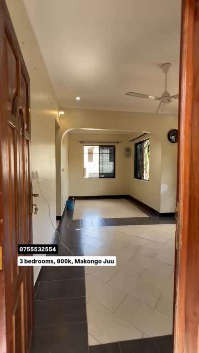 3 Bedrooms House for Rent at Makongo, Dar Es Salaam