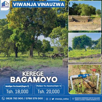 Plot for sale at Kerege, Pwani