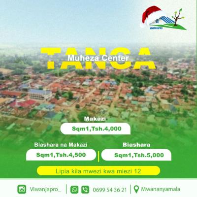 Plots for sale at Tanga, Ruvuma