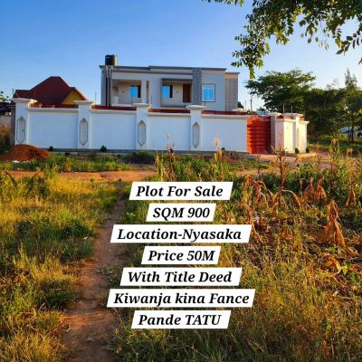 Plot for sale at Nyasaka, Mwanza