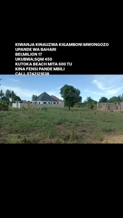 Plot for sale at Kigamboni, Dar Es Salaam