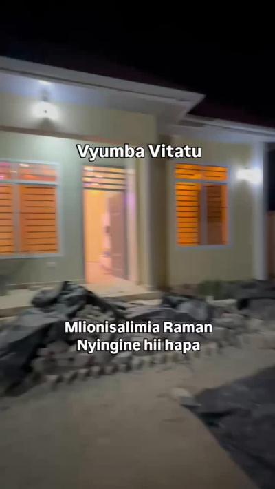 Nyumba ya vyumba vitatu inapangishwa Kibada, Dar Es Salaam