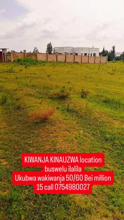 Kiwanja kinauzwa Buswelu, Mwanza