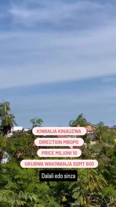 Plot for sale at Madale, Dar Es Salaam