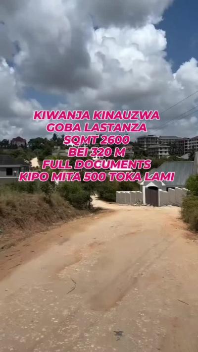 Plot for sale at Goba, Dar Es Salaam