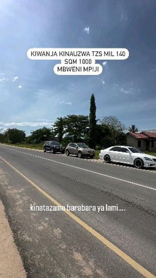 Kiwanja kinauzwa Mbweni, Dar Es Salaam