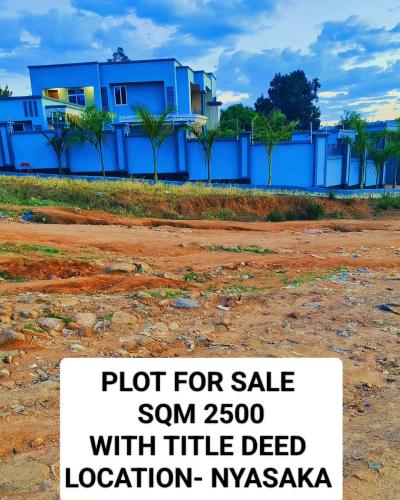 Plot for sale at Nyasaka, Mwanza