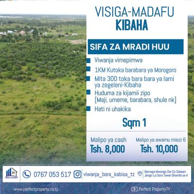 Plot for sale at Kibaha, Pwani