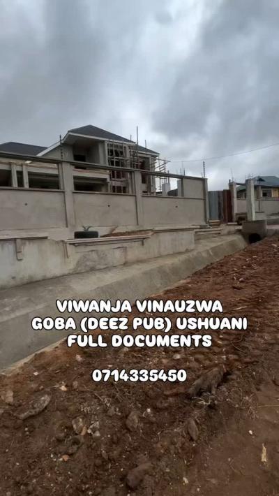 Plot for sale at Goba, Dar Es Salaam