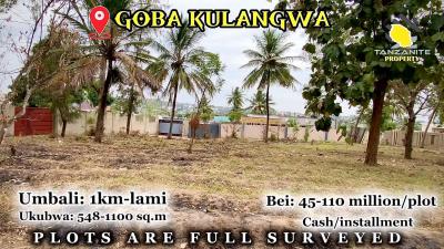 Plots for sale at Goba, Dar Es Salaam