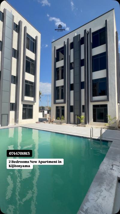 Nyumba/Apartment ya vyumba viwili inapangishwa Kijitonyama, Dar Es Salaam