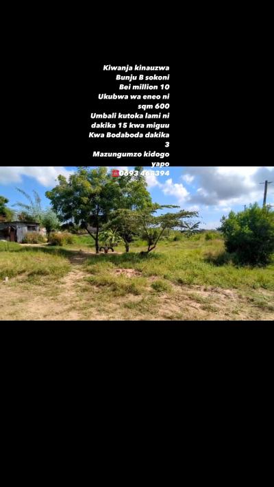 Plot for sale at Bunju, Dar Es Salaam