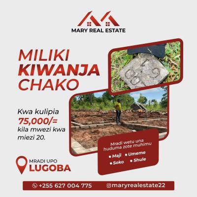 Plots for sale at Lugoba, Pwani