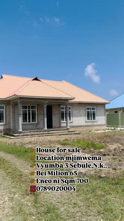 3 Bedrooms House for sale at Mjimwema, Dar Es Salaam